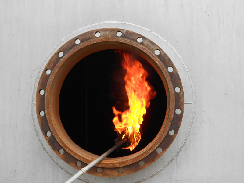 油罐清洗点火试验